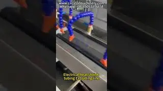 Electrical heat shrink tubing Extruding line