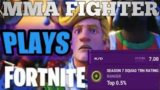 MMA Fighter Plays Fortnite LIVE | Season 7 | Stream Gameplay | NicaGeneYoutube