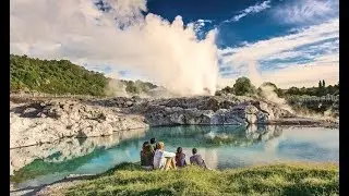 Te Puia | Maori | Geothermal & Geysers | Rotorua | New Zealand | Go pro | HD