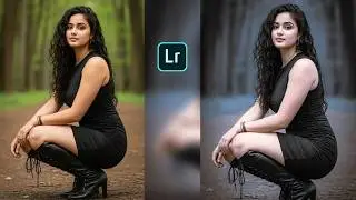 (Lightroom )  New Lightroom Dark Gray Effect Photo Editing Tutorial 🔥 | Lightroom Photo Editing 2026