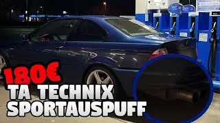E46 Billigster Sportauspuff! ta technix | ImMoris