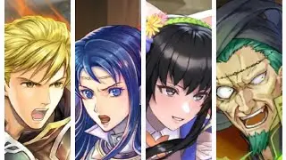 Elibe Units VS Infernal Lucia and Geoffrey! - FEH Limited Hero Battles