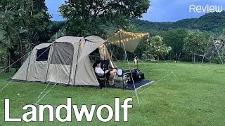 รีวิวเต็นท์ Landwolf ขึ้นบ้านใหม่ครั้งแรกก็โดนฝนตกหนัก รอดหรือไม่?1/2 | Camp bit EP.4