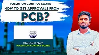 PCB | How to apply for Pollution Control Board Approvals in Telugu | PCB Telangana