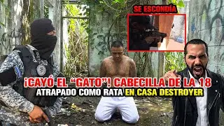 🚨🔥 &iexcl;CAY&Oacute; EL &ldquo;GATO&rdquo;! Cabecilla de la 18 atrapado como rata en casa destroyer 🚨🔥