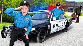 Wurde POLIZEIBEAMTE f&uuml;r 24 STUNDEN Challenge !