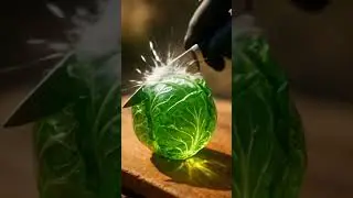 Cabbage cutting #asmr#