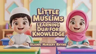 Dua for knowledge - little Muslims learning Dua for knowledge - Islamic nursery rhyme 