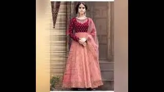 [[ New design]] peach colour combination fancy dresses new winter suits.Fashion with Hira Gulraiz