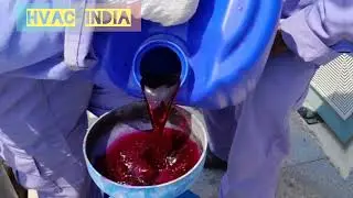 Manual chemical dosing in chilled water system( Centralised Plant), Chiller plant.