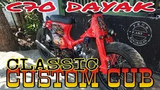 HONDA ASTREA GRAND - MODIFIKASI HONDA C70 - CLASSIC CUSTOM CUB
