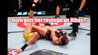 Mackenzie Dern submits Amanda Ribas! #ufcapex