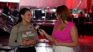 Ana Carolina Vieira Backstage Interview | UFC Fight Pass Invitational 11