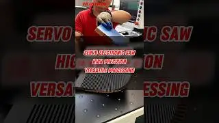 Servo Electronic Saw &mdash; High Precision, Versatile Processing