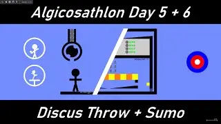 Algicosathlon Days 5 and 6 - Discus Throw and Sumo