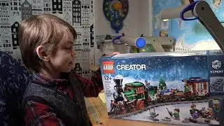 Поезд в Новый год. LEGO 10254.