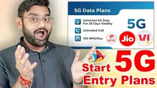 India&rsquo;s 5G Entry Plans 2025 | Airtel vs Jio vs Vi Full Details