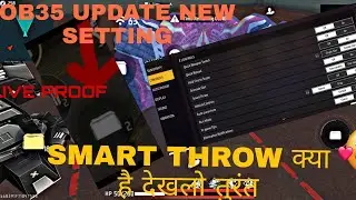 New glowall smart throw setting  free fire 🔥//how to solve problem smart throw setting #Nallasarkar