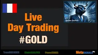 Live  Day Trading : Merc 12 Novembre - XAUUSD (GOLD)