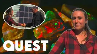 Misfits Rookie Miner Closes Her First Opal Sale | Outback Opal Hunters