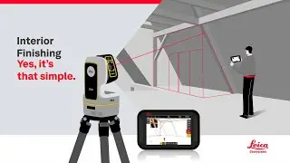 The 3D Measurement Solution for Interior Finishing - Leica iCON trades with iCS20