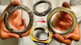 Excavator 140WV Front Wheel Hub Repair with Amazing Technics // Exceptional Mechanical Skills&rdquo;
