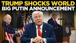 Unmissable Trump-Putin Press Briefing | Trump BOWS TO Russia At Helsinki Meet I Alaska Summit | US
