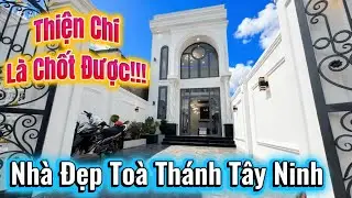 Nhà Đẹp Xây Mới Gần Toà Thánh Tây Ninh | Mẫu Hiện Đại Trung Tâm Nhiều Tiện Ích