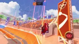 Spannendes game in ROCKED LEAGUE