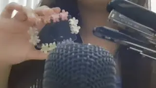 Asmr rp - Unprofessionally doing your earlobe piercing (lofi)