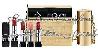 ROUGE DIOR MINAUDI&Eacute;RE|ATELIER OF DREAMS COLLECTION|LIMITED EDITION LIPSTICK|LIPSTICK CLUTCH SET
