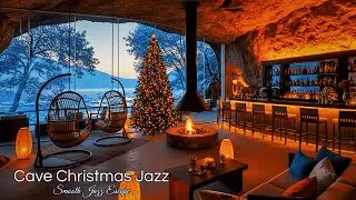 Winter Cave Christmas Jazz 🎅 Soft Holiday Music for Fireside Relaxation, Coffee Time & Snowy Nights