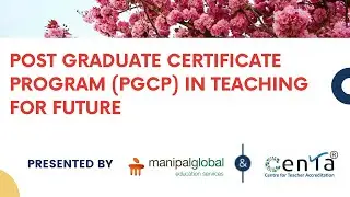 The Post Graduate Certificate Program in Teaching for Future!