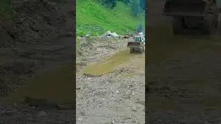 Landslide in Naran 2023 #naran #naranvalley #nature