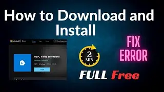 hevc video extension windows 10 free download/ how to  install hevc  code free