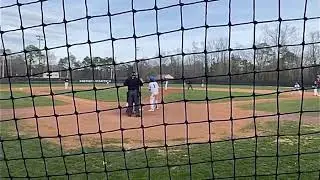 SCS Knights Double Play //Garrett Bush 1B