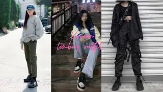 Korean girl's tomboy outfits idea!! tomboy girls outfit #tomboy #koreangirlgroup