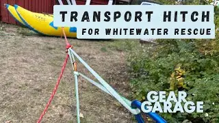 Использование транспортной сцепки для спасения на бурной воде