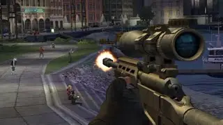 playing pure sniper : compaign Z3 Brooklyn campaign / boss  gameplay