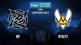 NiP vs Vitality | Map 2 Mirage | IEM Winter 2021