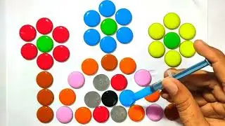 #OddlySatisfying #ThreeColoredFlowers #SoothingVideo #RelaxingVisuals #UltimateCalm#SatisfyingArt