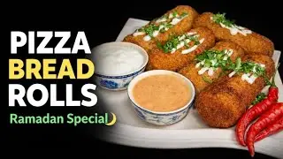 Cheesy Pizza Bread Rolls | Ramazan Special | पिज्जा ब्रेड रोल | Iftar Snack | RR Daily Cooking |