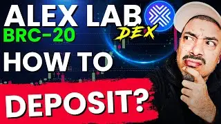 Как внести токены BRC20 на Alex Lab b20 DEX?