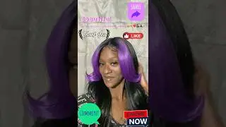 New hair style #QueenSandy #Birthday #royalpurple #weekend #DIYlacefront #Godissogreat #2024 #God