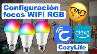 CozyLife Как настроить мой умный светильник RGB WiFi с помощью приложения и Alexa?