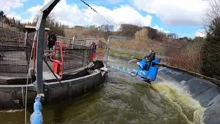 Wildwasserrondell (Onride) Video Affen- und Vogelpark Eckenhagen 2021
