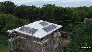 5.6 kW Off-Grid PV System Installation, Bantayan Island, Cebu, Philippines