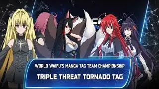(WWE 2K25) World Waifu Division: 10/24/2025 - Azur Lane vs. To Love-Ru vs. DxD