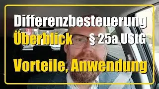 Differenzbesteuerung nach &sect; 25a UStG