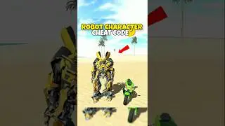 Transformer Robot Character Cheat Code 😲 Indian Bike Driving 3D New Code #shortvideo #shorts